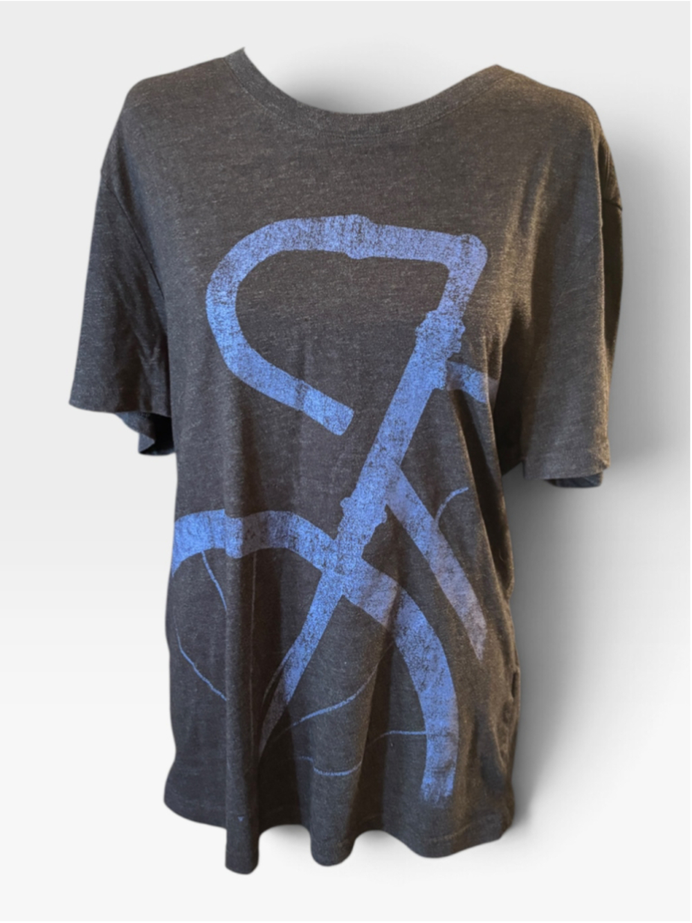 Banana Republic Grey Heather Cycle T-Shirt - Size L